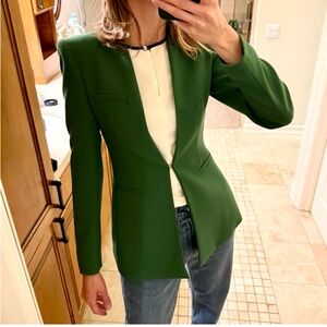 Zara Forest Green Women's Blazer